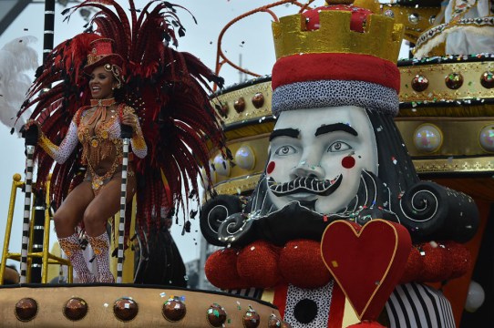 BRAZIL-CARNIVAL-SAO PAULO-PARADE-TOM MAIOR