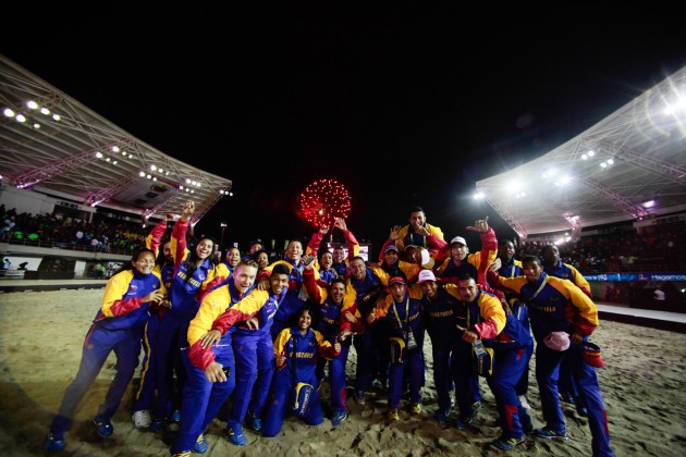 Inauguración de los III Juegos Suramericanos de Playa Vargas 2014 / Prensa Presidencial/ AVN