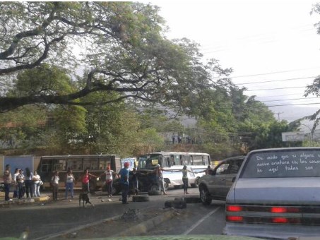 protesta en guarenas