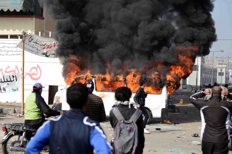 Al menos 31 muertos en Puerto Saíd, enfrentamientos en varia ciudades egipcias (Fotos)