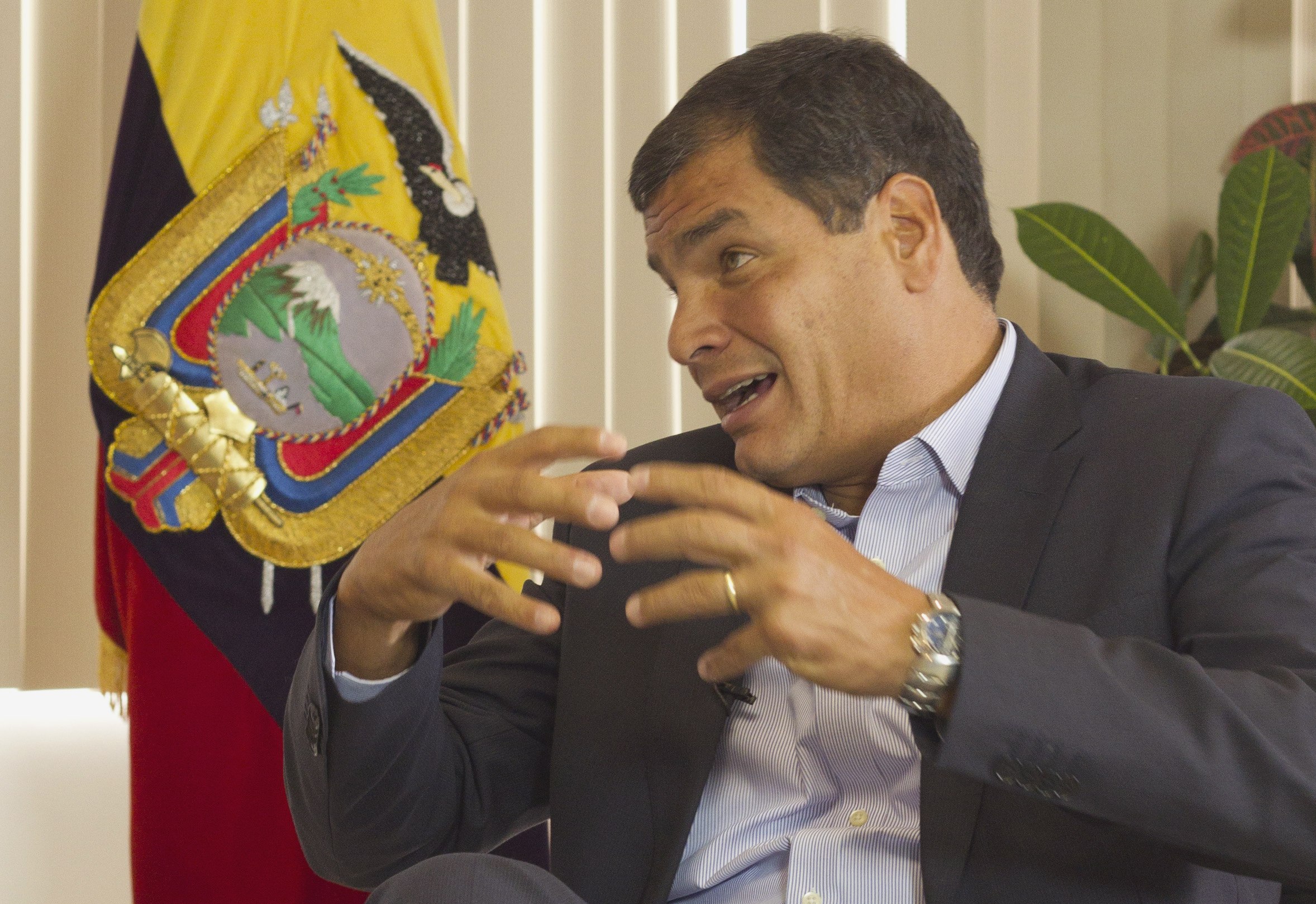 Correa cree que hay una campaña para deslegitimar el Gobierno venezolano