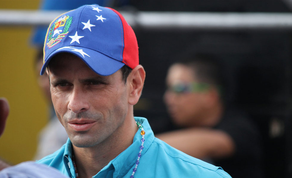 Capriles pide al Nazareno por la paz de Venezuela