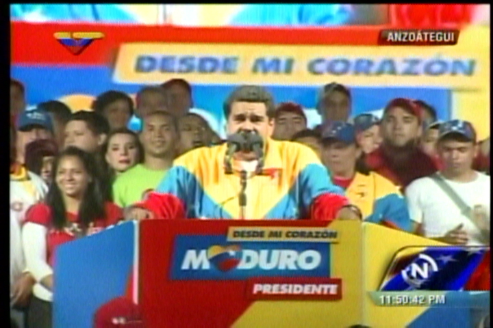 El (muy) nocturno Maduro: Hay una campaña mundial donde dirán que el 14A habrá fraude