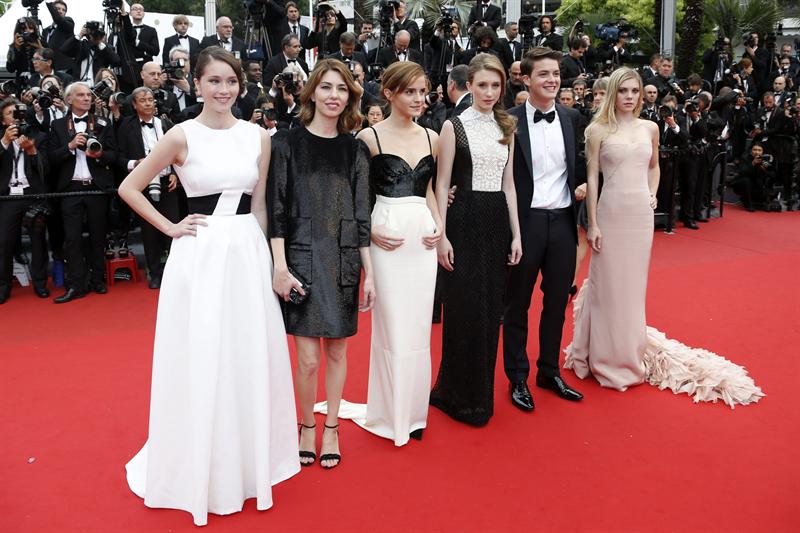 Sofia Coppola, desafiante en la alfombra roja de Cannes con un vestido corto
