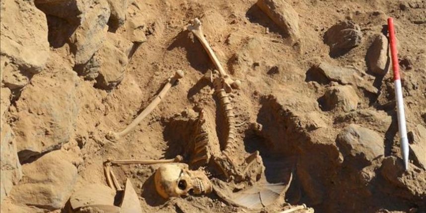 Hallan restos de soldado de origen nubio fallecido hace 1.400 años (Foto)