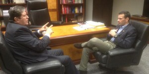 Capriles se reunió con el expresidente Alán García (Fotos)