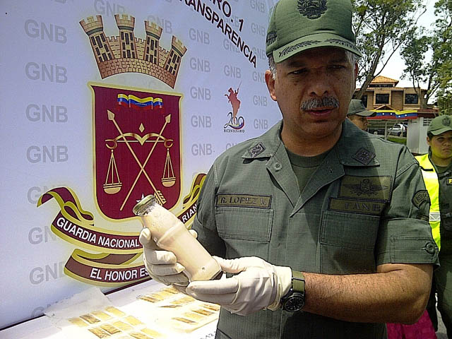 GNB detiene a individuo con 11 mil litros de químico destinado a la fabricación de cocaína