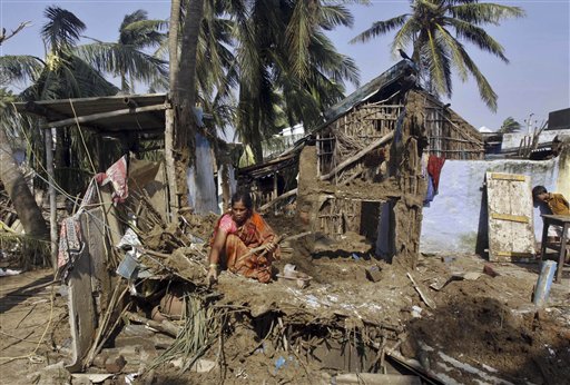 Evacuación salva a miles de ciclón en la India