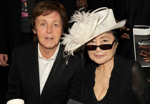 Yoko Ono y McCartney hacen las paces