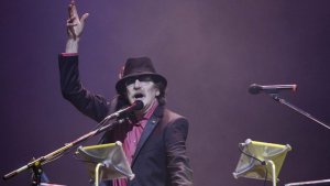 Charly García, leyenda del rock argentino, toca para los Rolling Stones