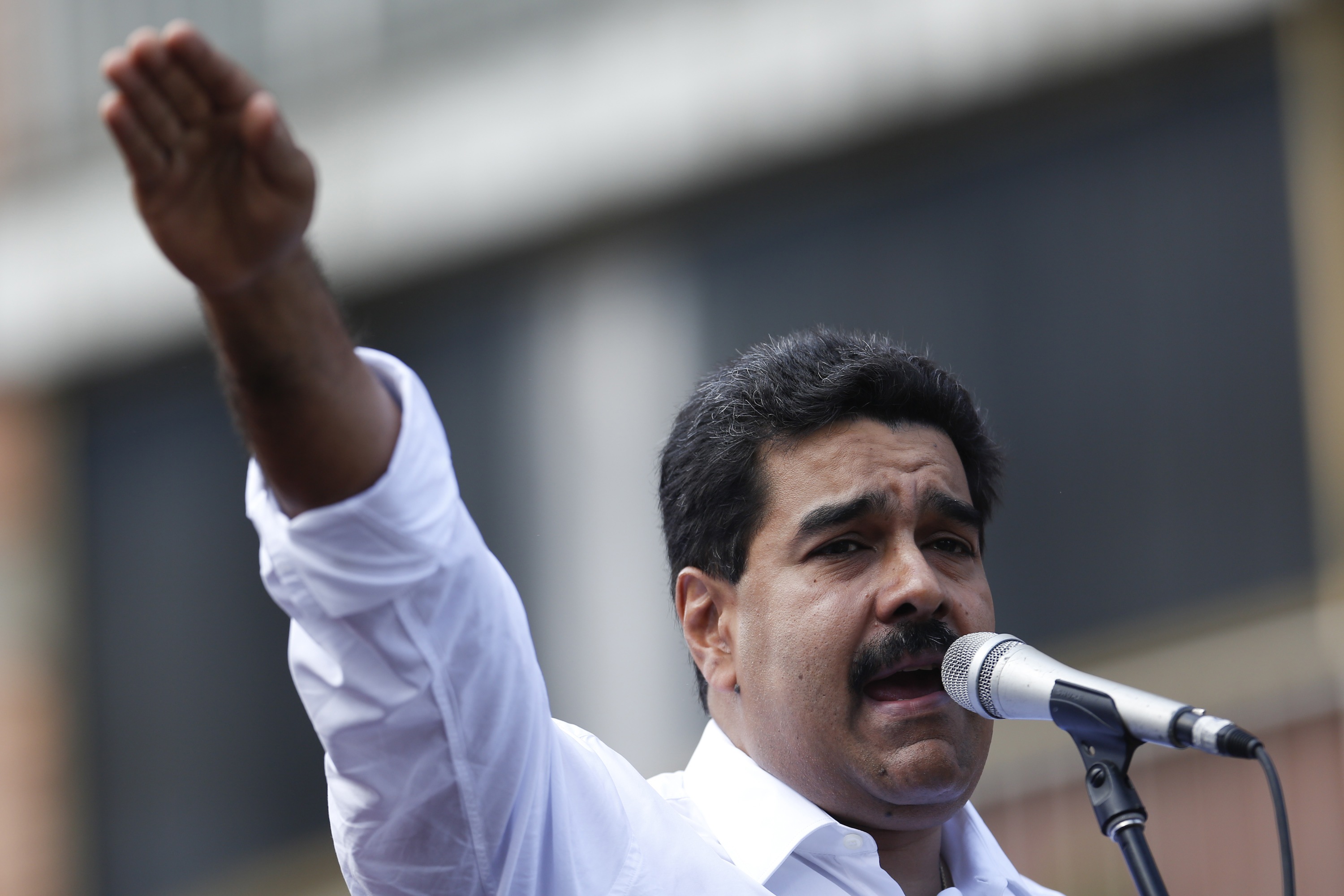 La pose más espeluznante de Nicolás Maduro (FOTO)