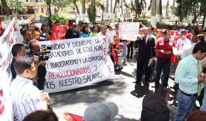 Educadores estadales anuncian paro de 48 horas