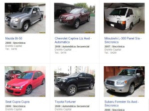 Desaparecieron precios en reconocida página de clasificados y Maduro asoma regulación de carros usados