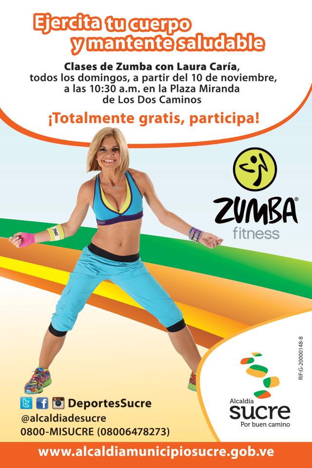 Zumba Gratis en la Plaza Miranda