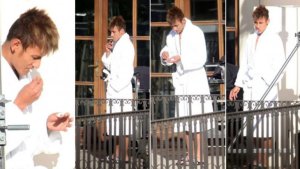 Publican fotos de Neymar fumando y enciende la polémica