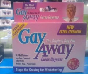 Retiran del mercado pastillas con sabor a pene que prometían curar la homosexualidad