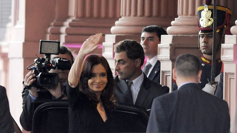 Tras 34 días de ausencia, Kirchner reaparece en público (Foto)