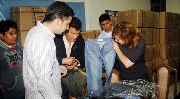 Caen exportaciones textiles de Bolivia a Venezuela
