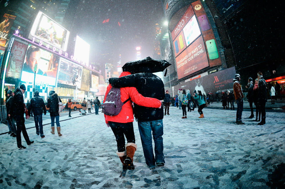 Fuerte tormenta de nieve golpea el noreste de EEUU