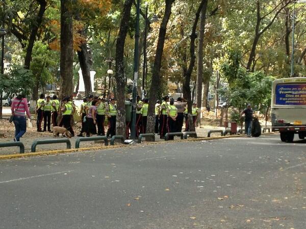 Así está la Plaza Madariaga (Fotos)