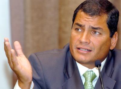 Correa: la burguesía ecuatoriana se opone a un país más justo