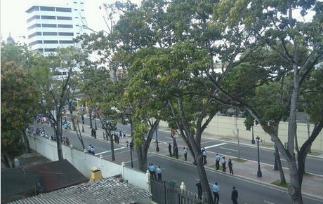 Policías custodiando a nadie: Así transcurre el carnaval en Maturín (FOTOS)