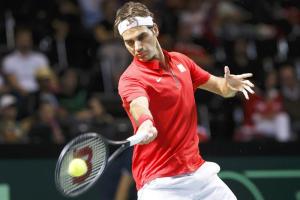 Federer consuma la remontada de Suiza