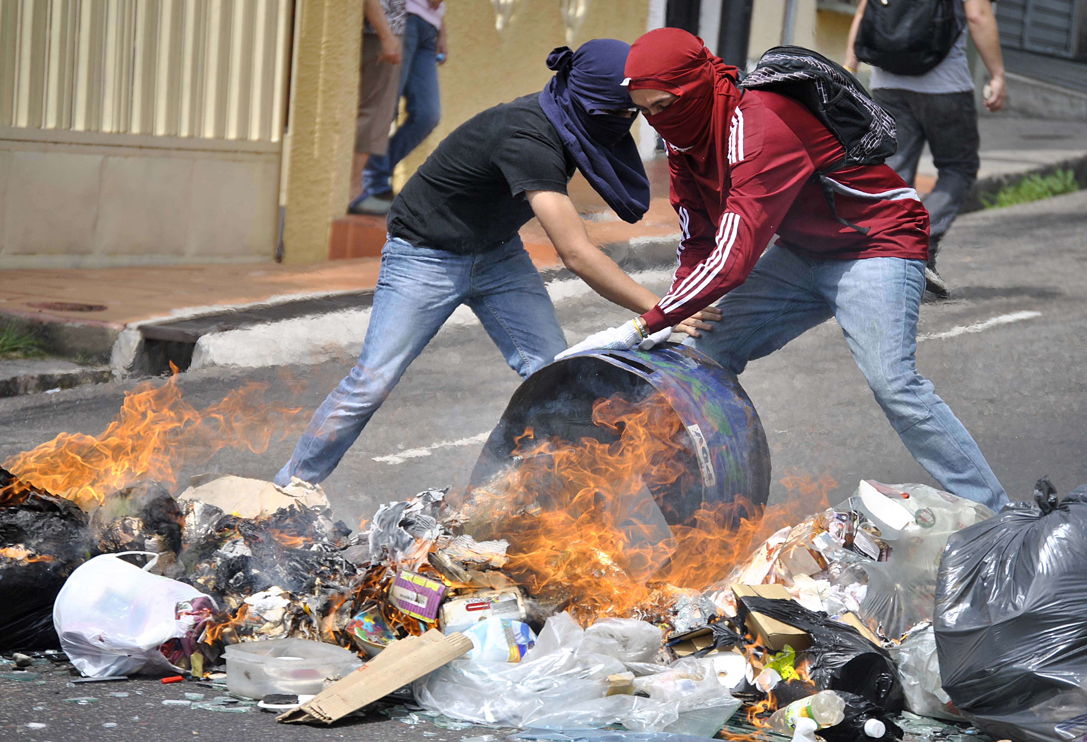 En fotos: Fuertes protestas en Barrio Obrero Táchira