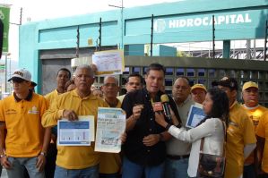 Concejales de Sucre y Libertador denuncian verdadera razón de la crisis del agua