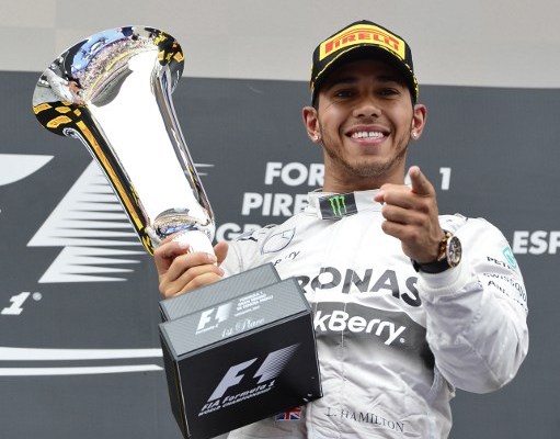 Hamilton gana el GP de España