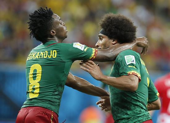 Un Webó los separó: Los cameruneses que pelearon en el Mundial