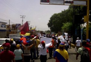 En Ciudad Bolívar reclamaron sus derechos (Fotos)