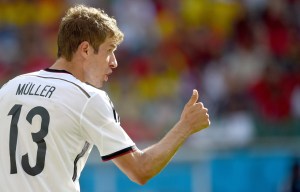 El alemán Müller lidera tabla de goleadores en el Mundial 2014