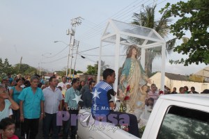 Nuestra Señora de La Asunción sigue recorriendo rincones de Margarita