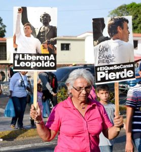 Venezolanos exigen la liberación Leopoldo López a cinco meses de su injusta prisión