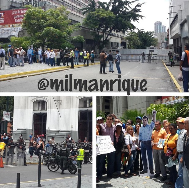 Restringen acceso al Palacio de Justicia este #28Ago (Fotos)