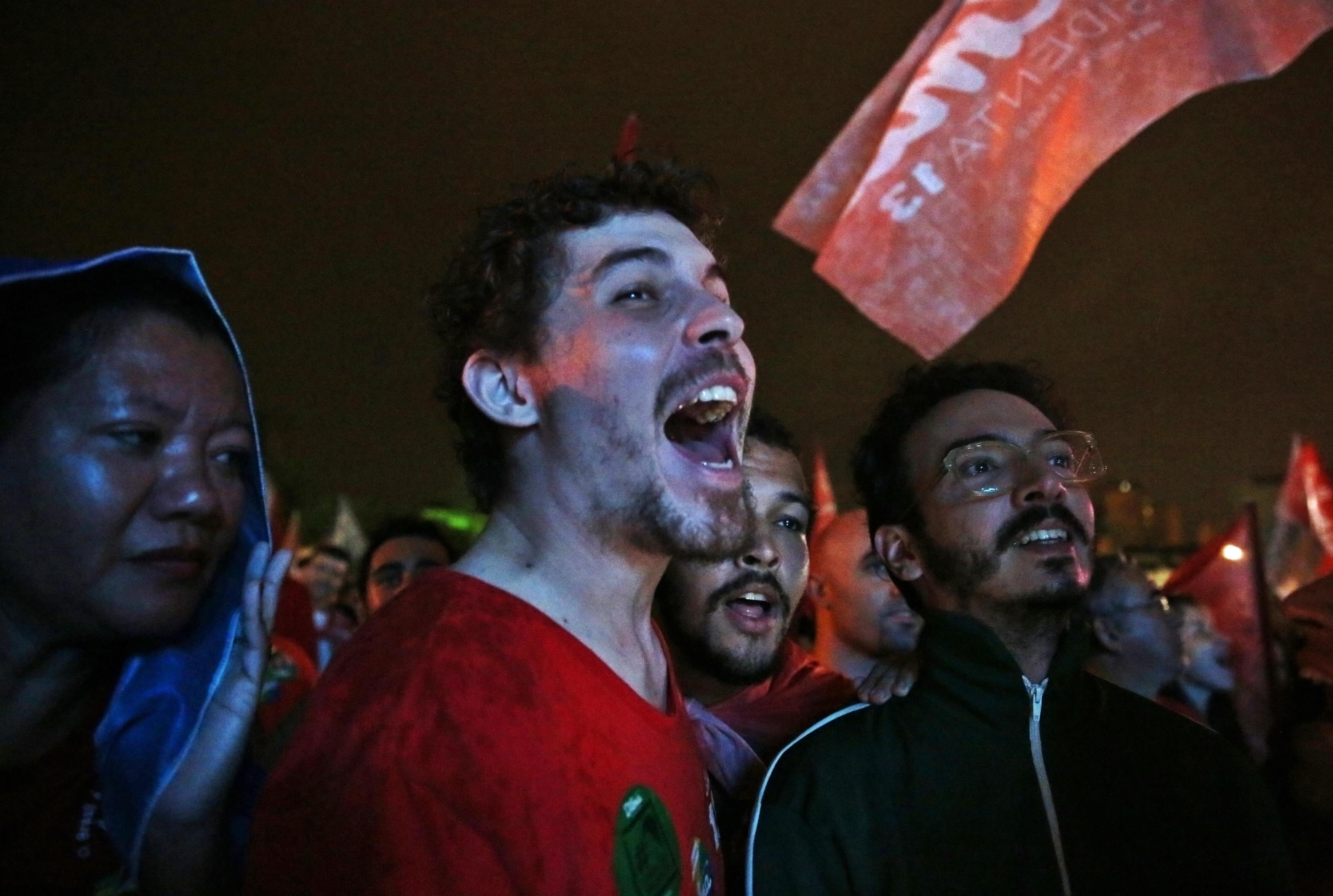 Así celebraron los seguidores de Dilma (Fotos)