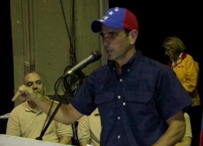 Capriles: El Gobierno promueve la situación de violencia que atraviesa el país