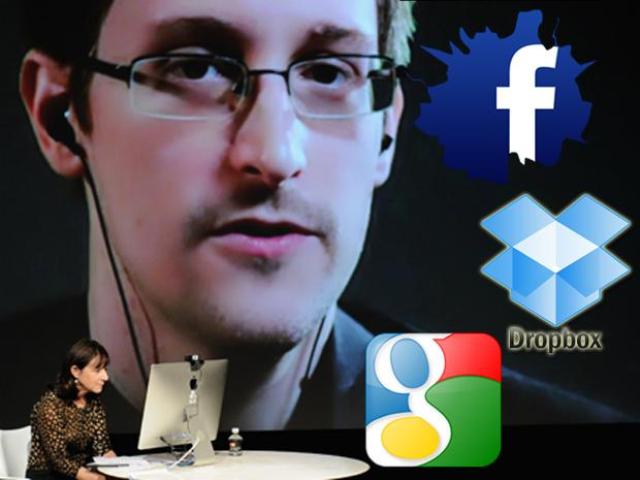 SNOWDEN DROPBOX GOOGLE FACEBOOK