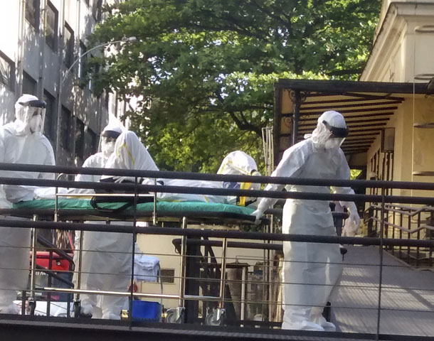 Evalúan a paciente guineano sospechoso de padecer ébola en Brasil (Fotos)