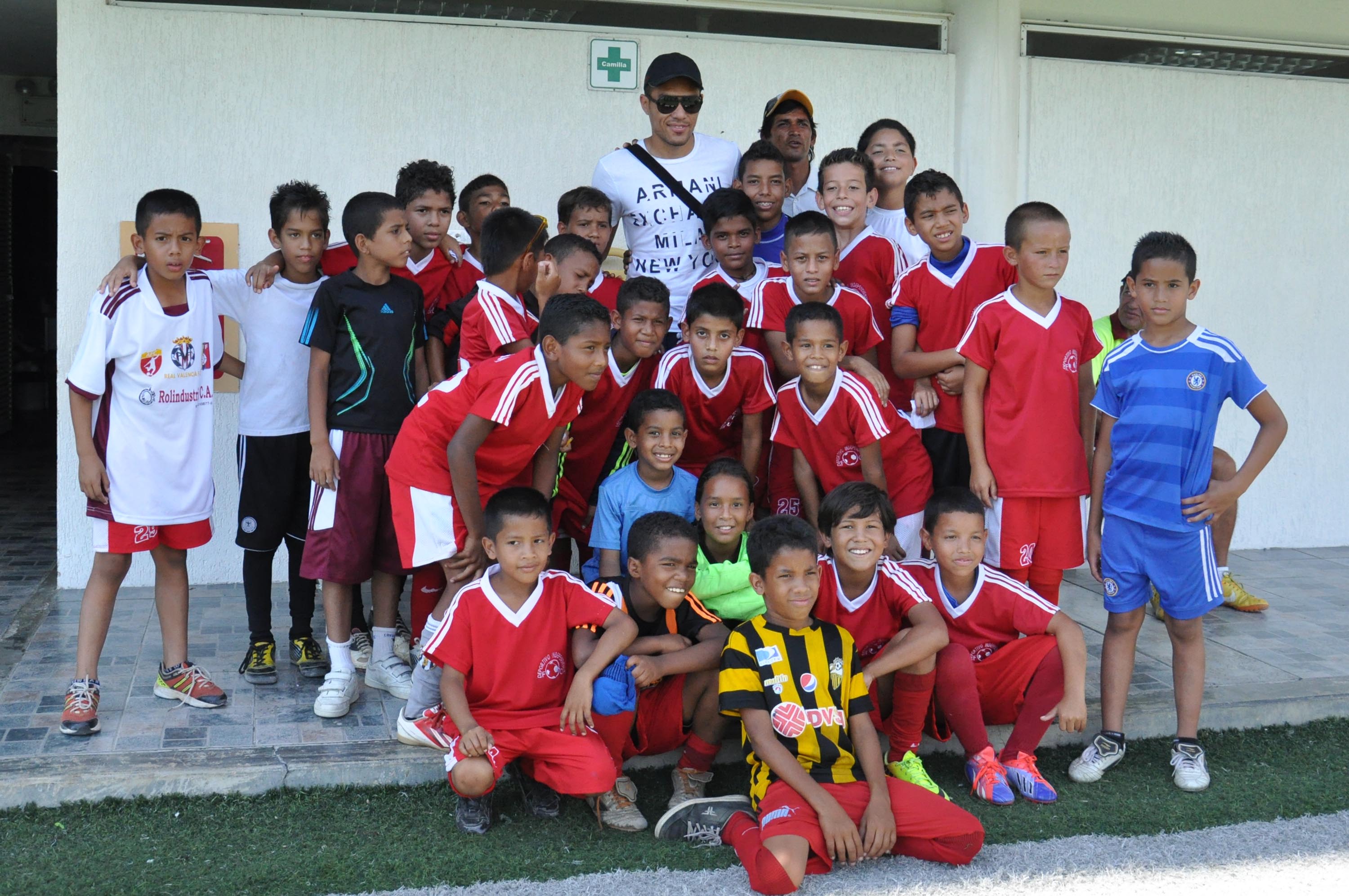 Juan Arango visitó sede Efja en San Joaquin (Fotos)