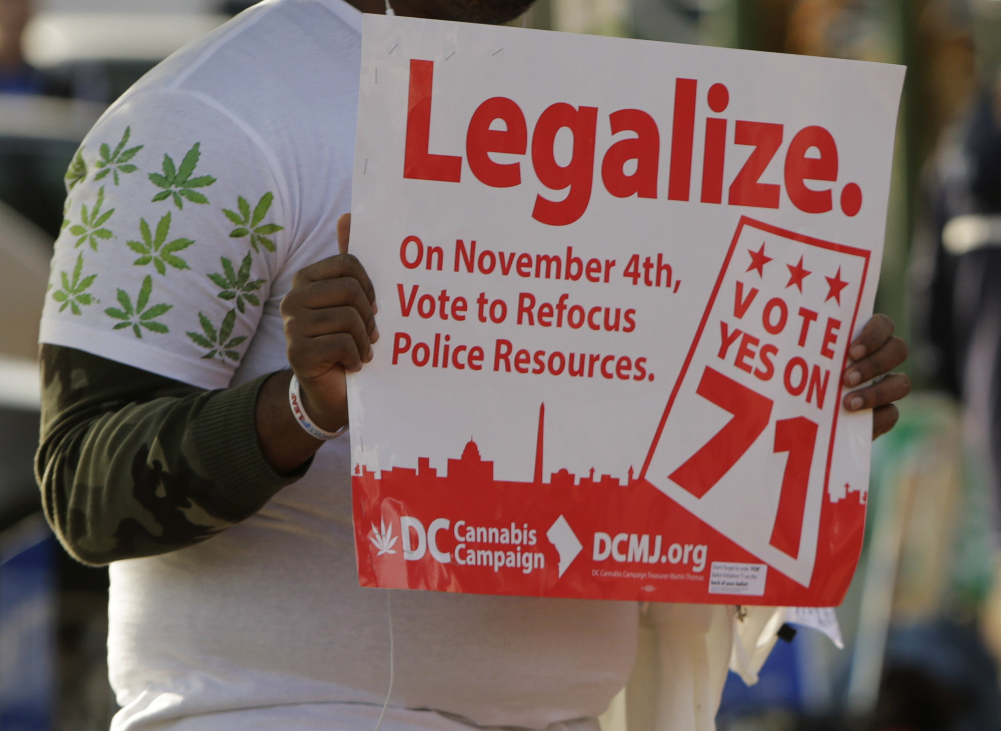 Votantes de Washington DC, Oregon y Alaska aprueban la posesión y cultivo de marihuana