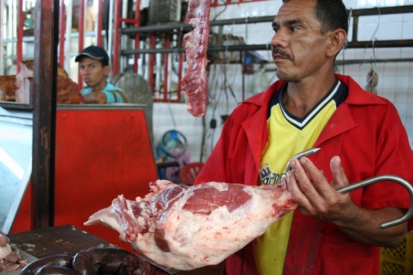 Foto: El precio del pernil / informe21.com