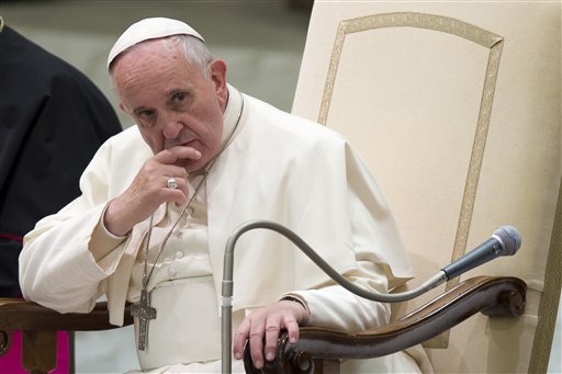 El papa Francisco dice que su reino será breve y que no se siente solo