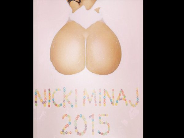 Nicki  Minaj tiene su propio calendario 2015 y su trasero es la estrella (Foto)