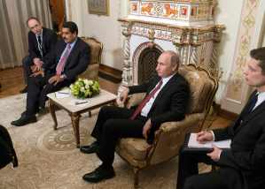 Putin y Maduro evaluaron situación del mercado petrolero