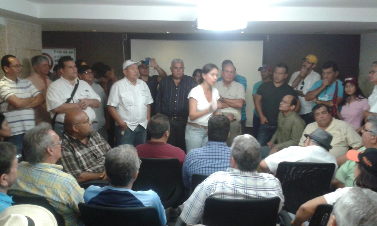 María Corina: Venezuela corre el riesgo de una crisis humanitaria
