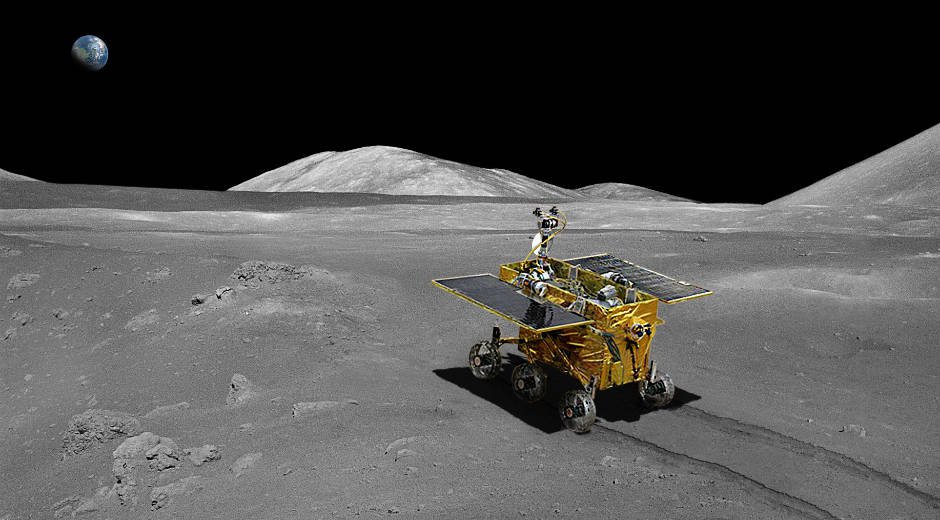 Un robot chino halla indicios de erupciones volcánicas en la Luna