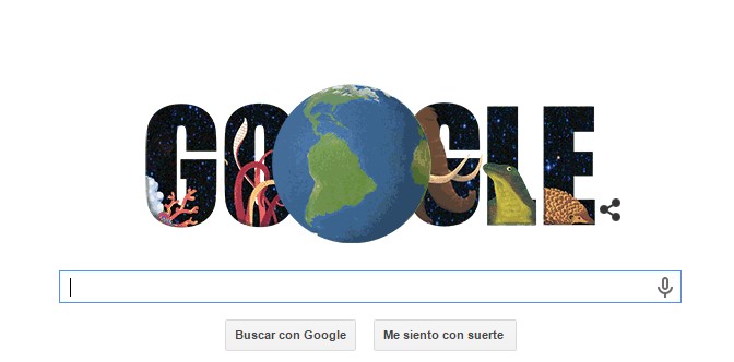 Google lanza divertido doodle para celebrar el Día de la Tierra