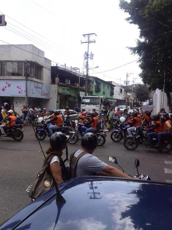 Protesta de Mototaxistas en San Antonio del Táchira  (Fotos)